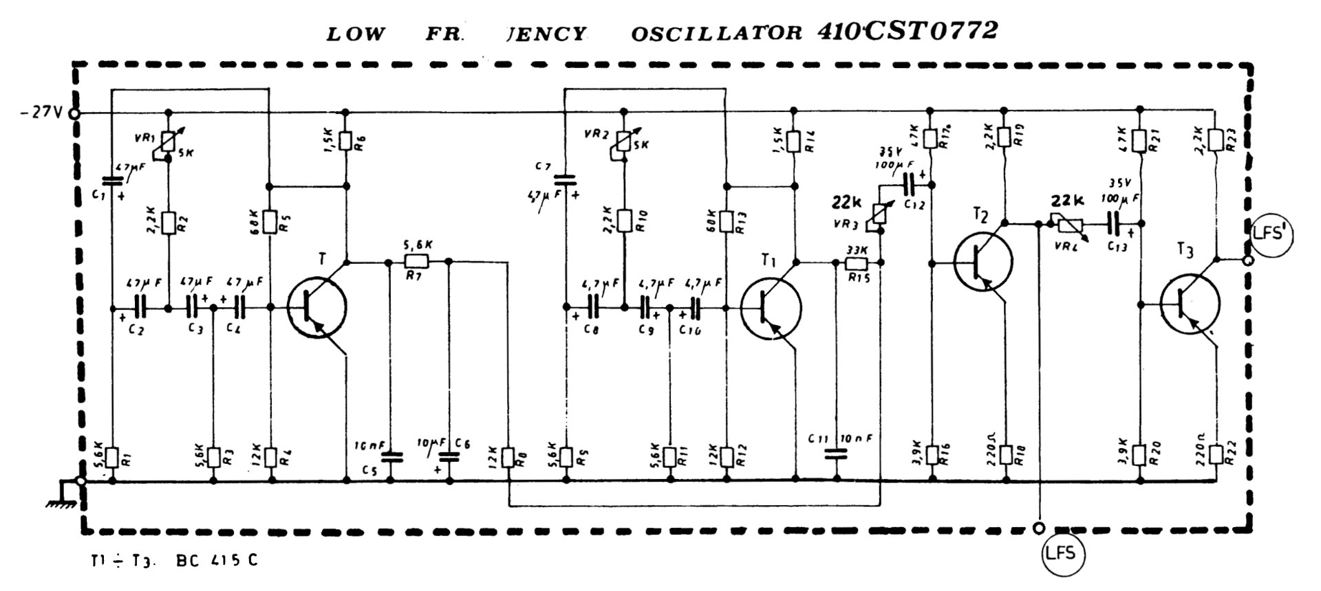 Elka 410CST0772 Schematic