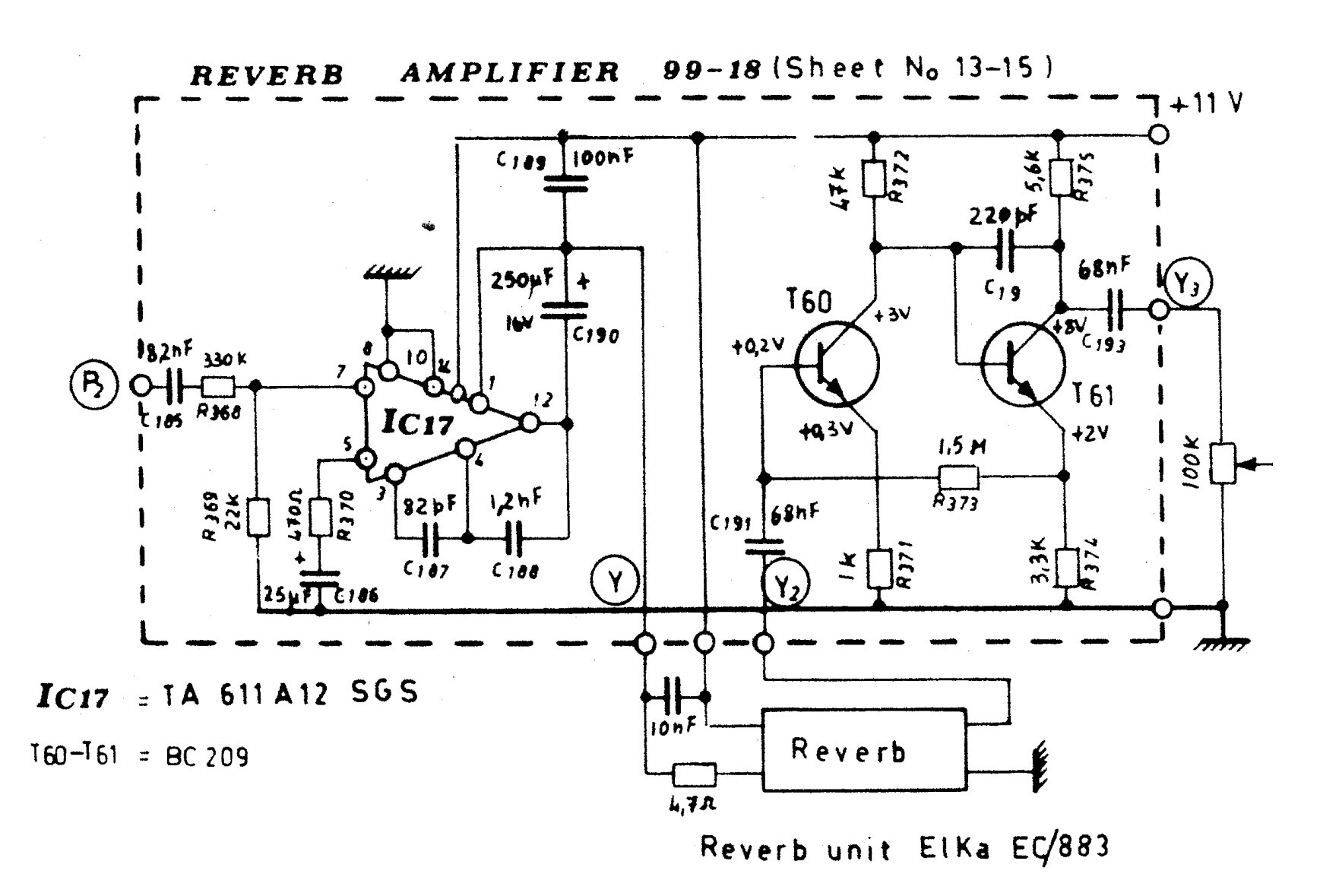 Elka 99-19 Schematic