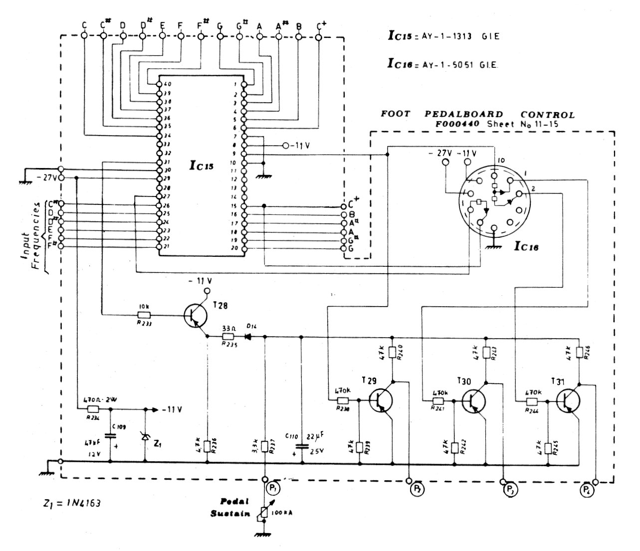 Elka F000440 Schematic