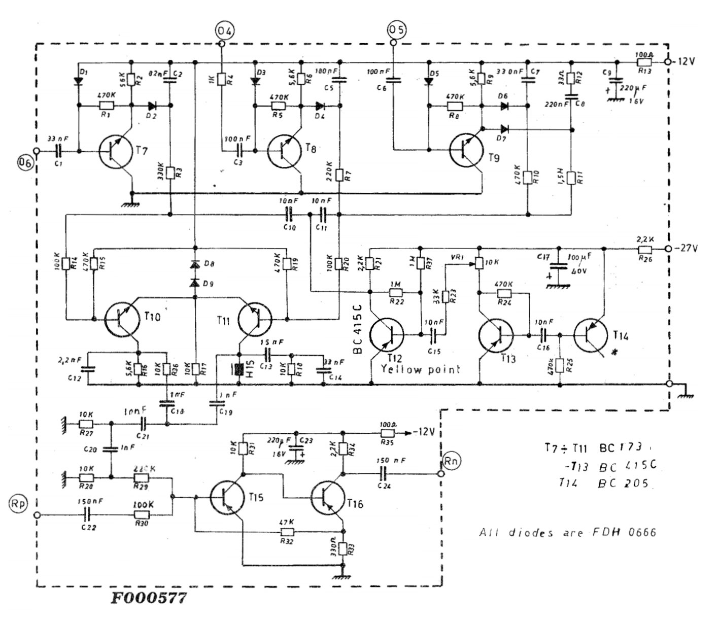 Elka F000577 Schematic